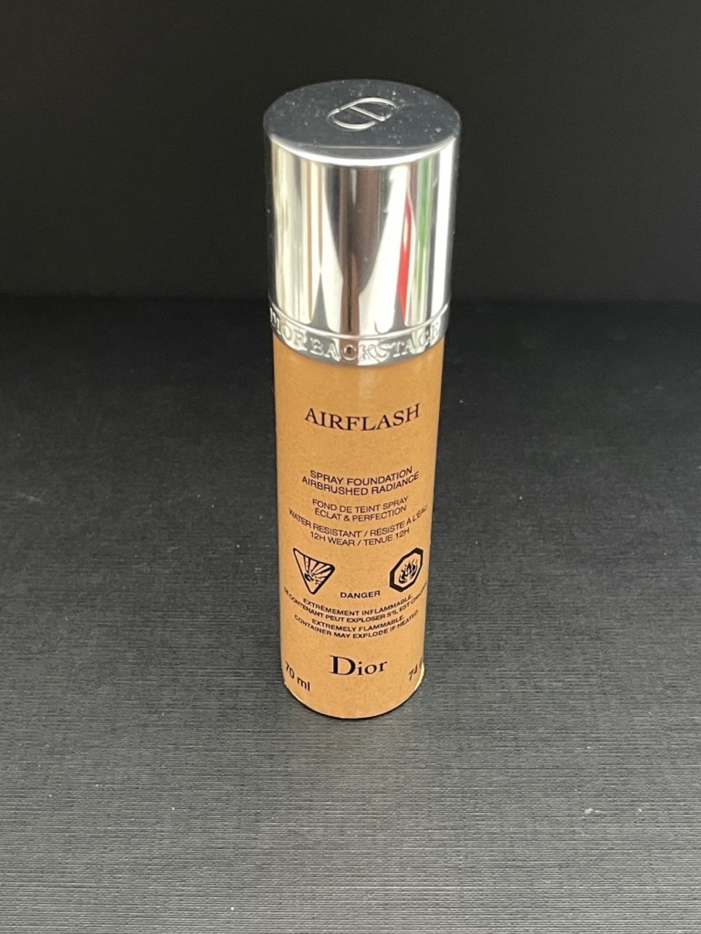 New RARE Christian Dior Backstage Airflash Spray Foundation 70ml-3N (300)TESTER